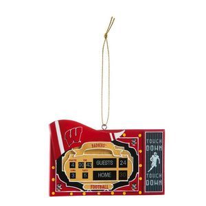Wisconsin Badgers Scoreboard Ornament